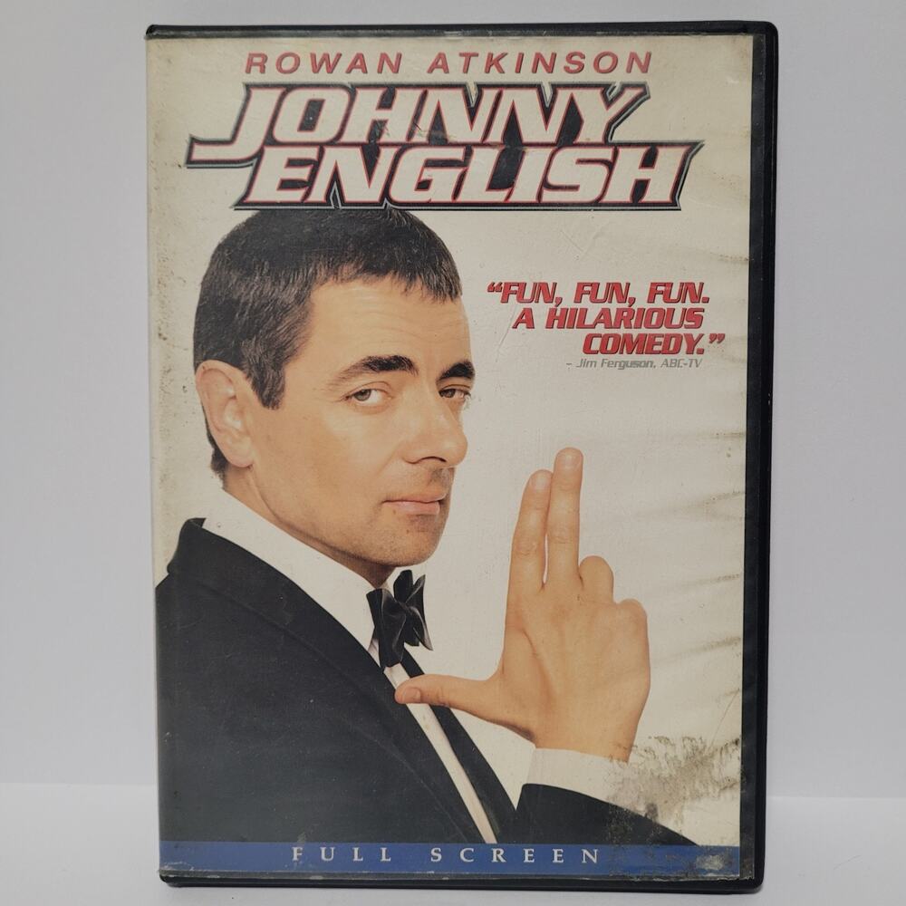 Johnny English (DVD, 2004) Rowan Atkinson Region 1 Pre-Owned